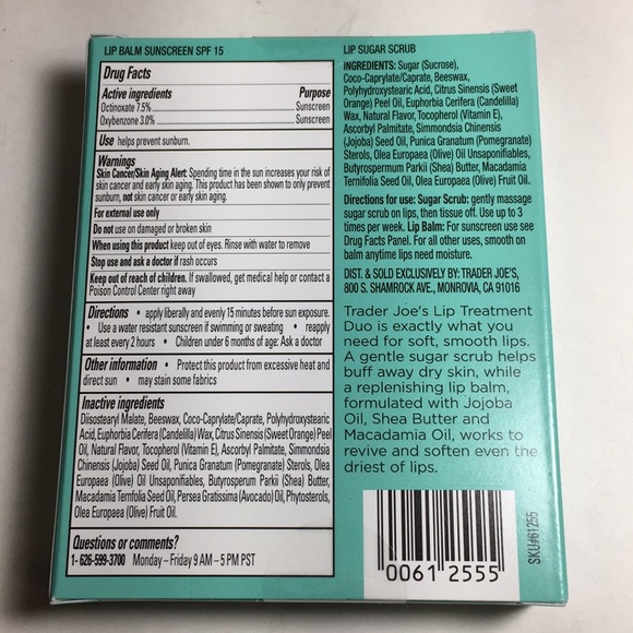 Trader Joe’s Makeup Trader Joes Lip Balm Kit And Face Mask Set Nwt